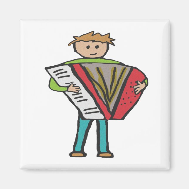 Accordion Magnet (Front)