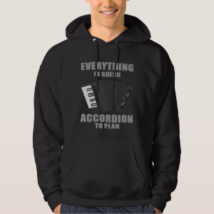 Accordion Men Women Cool Instrument Player Joke 1 Hoodie