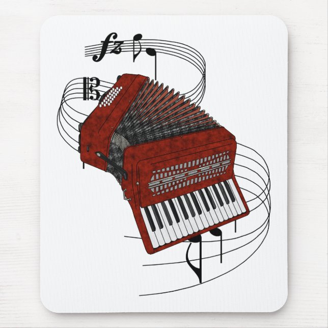 Accordion Mouse Pad (Front)