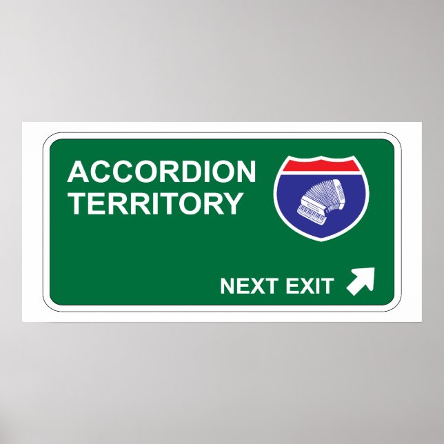Accordion Next Exit Poster (Front)