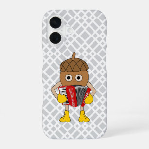 Accordion Nut iPhone 16 Case