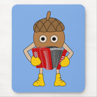 Accordion Nut Mouse Pad