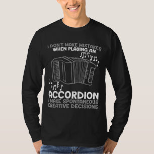 Accordion Player For Men Women Accordionists 8 T-Shirt