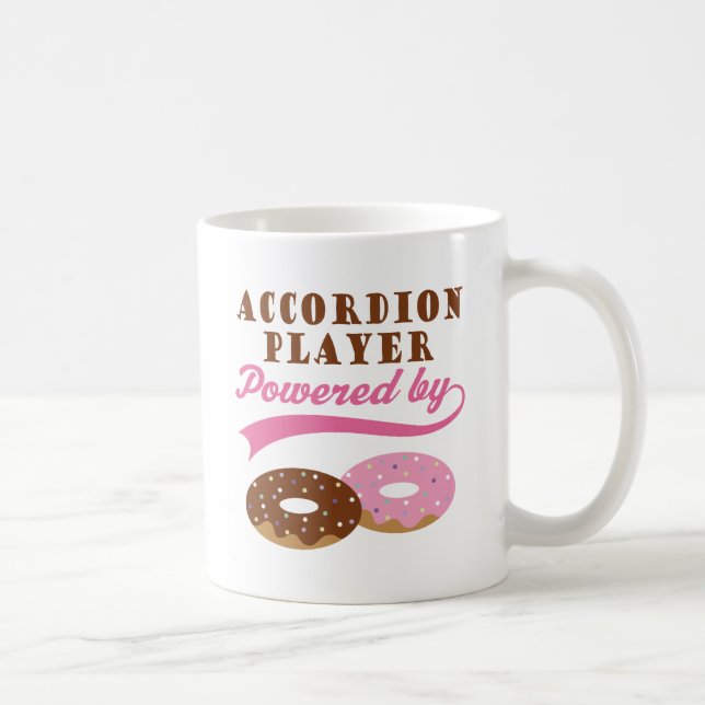 Accordion Player Funny Gift Coffee Mug (Right)