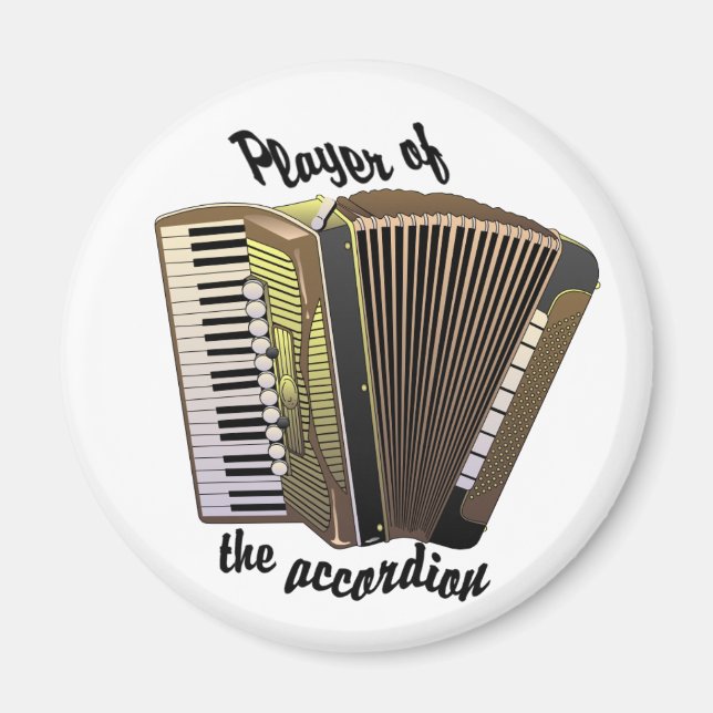 Accordion Player magnet (Front)