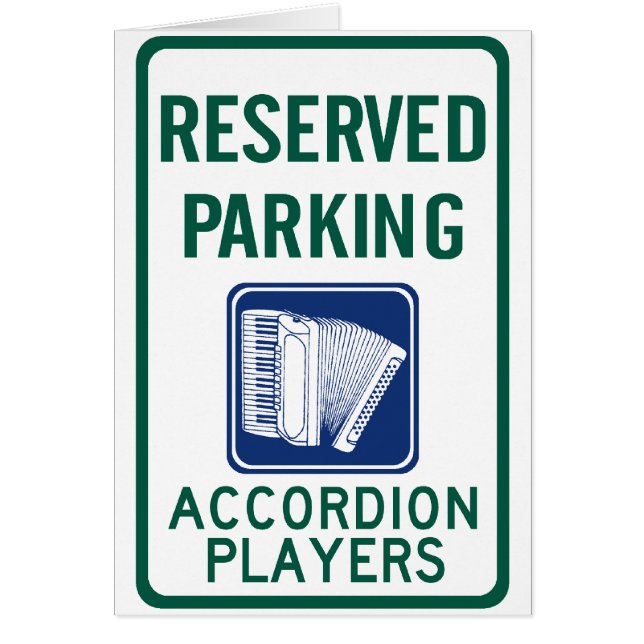 Accordion Player Parking (Front)