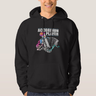 Accordion Player Sound Fun Accordionist Hoodie