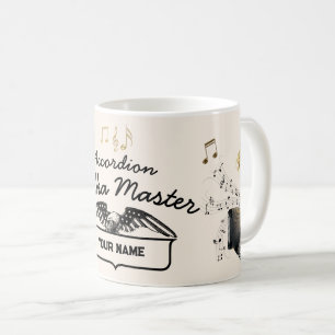 Accordion Polka Master Personalised Coffee Mug