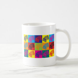 Accordion Pop Art Coffee Mug