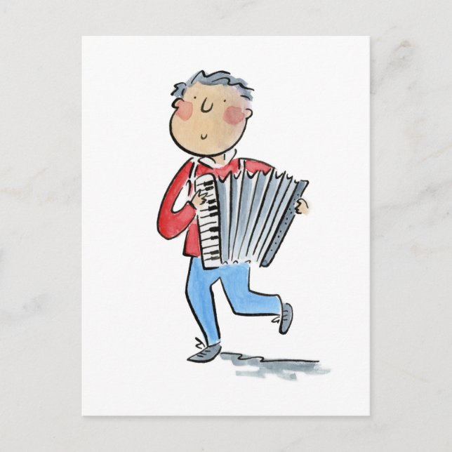 Accordion Postcard (Front)