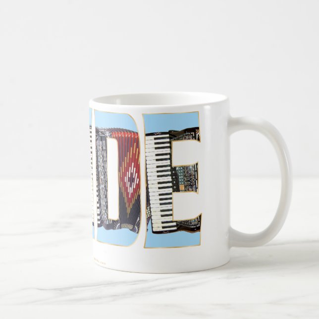 Accordion Pride Coffee Mug (Right)