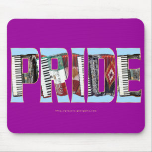 Accordion Pride Mouse Pad