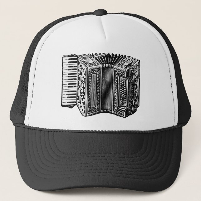 Accordion Trucker Hat (Front)