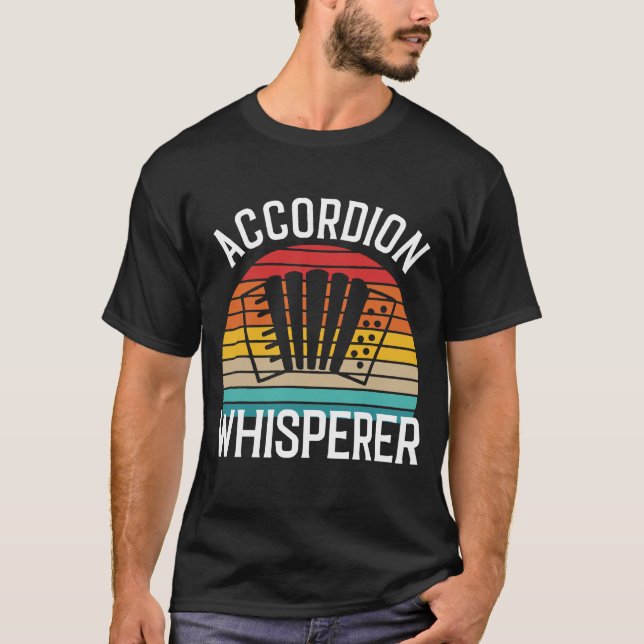 Accordion Whisperer T-Shirt (Front)