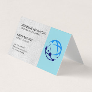 Account Manager   Corporate Global Logo Business Card
