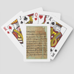 Account of the Battle of Qadesh, given to Syria by Playing Cards