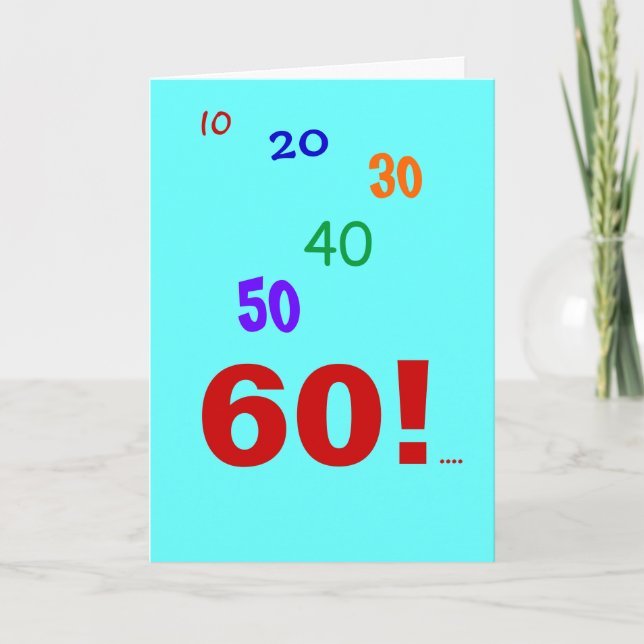 Accountant | 60th Birthday | 60 Still Accounting Card (Front)
