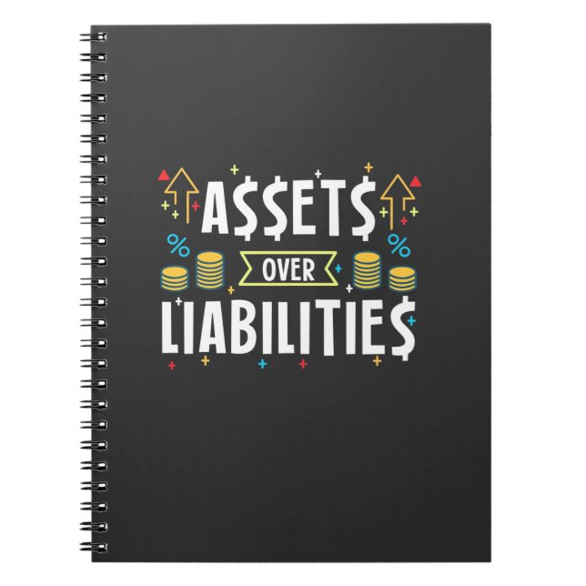 Accountant Assets Over Liabilities Notebook (Front)