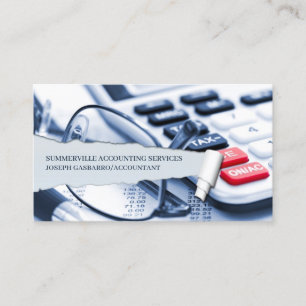 Accountant Business Card