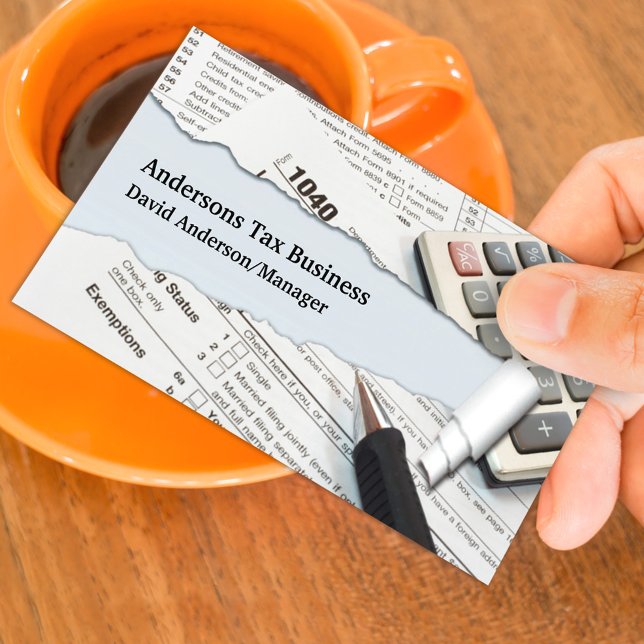 Accountant Business Card (Creator Uploaded)