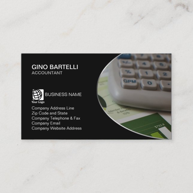 Accountant Business Card (Front)