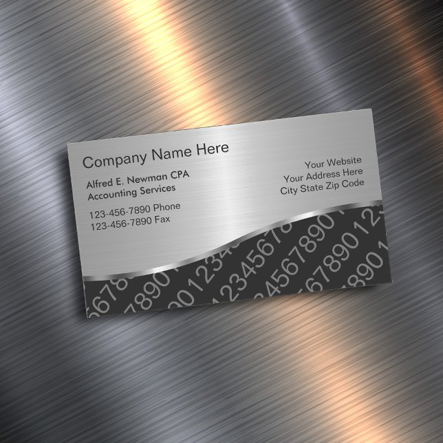 Accountant Business Card Magnets (Creator Uploaded)