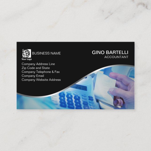 Accountant Business Cards (Front)
