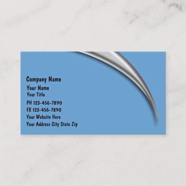 Accountant Business Cards (Front)