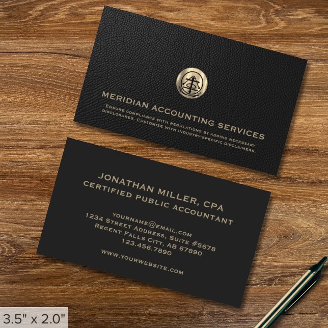Accountant Business Cards (Creator Uploaded)