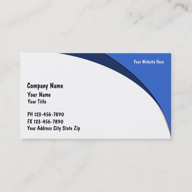 Accountant Business Cards (Front)