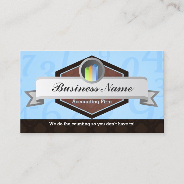 Accountant Business Cards (Front)