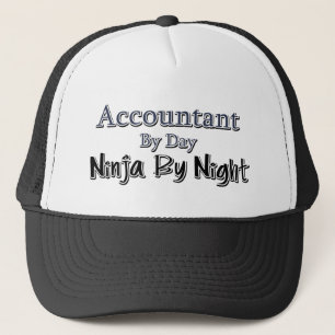Accountant By Day, Ninja By Night Trucker Hat