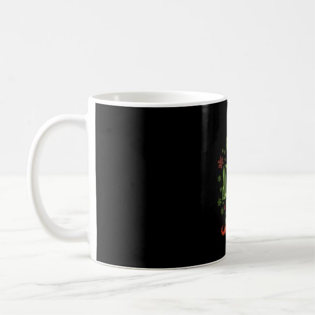 Accountant Christmas Elf Coffee Mug (Left)