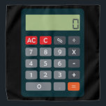 Accountant Costume Outfit Math Calculator Bandana<br><div class="desc">Accountant Costume Outfit Math Calculator</div>