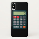 Accountant Costume Outfit Math Calculator iPhone X Case<br><div class="desc">Accountant Costume Outfit Math Calculator</div>