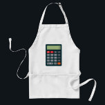 Accountant Costume Outfit Math Calculator Standard Apron<br><div class="desc">Accountant Costume Outfit Math Calculator</div>