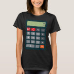 Accountant Costume Outfit Math Calculator T-Shirt<br><div class="desc">Accountant Costume Outfit Math Calculator</div>