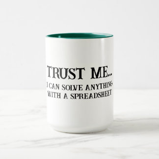 Accountant Data Nerd I Can Solve Anything Coffee  Mug