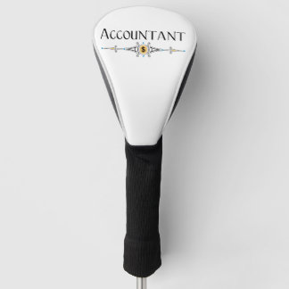 Accountant Decorative Line Golf Head Cover