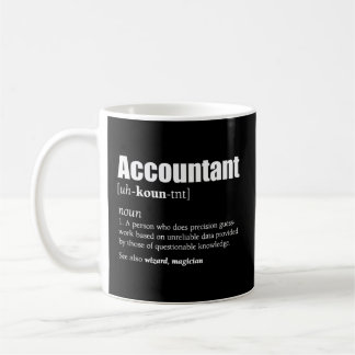Accountant Definition Cpa Accounting Coffee Mug