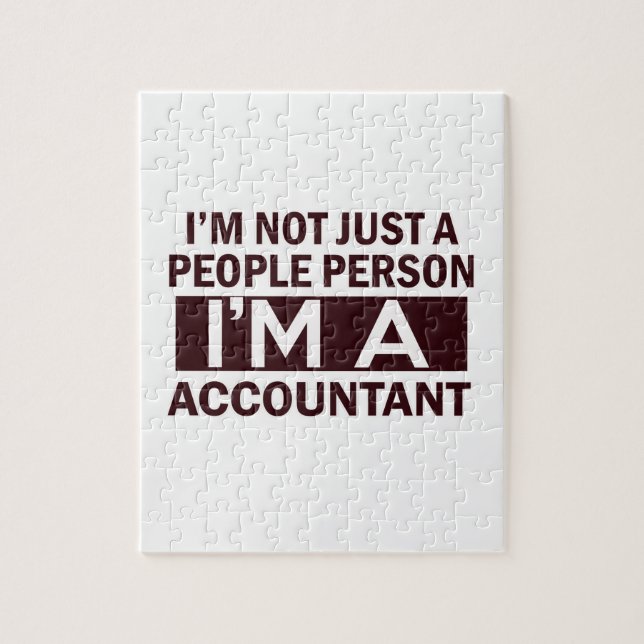 accountant design jigsaw puzzle (Vertical)