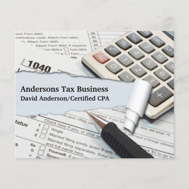 Accountant  flyer (Front)