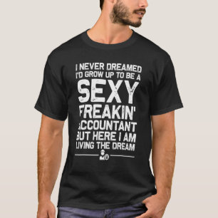Accountant For Men Women Cpa Accounting Bookkeeper T-Shirt