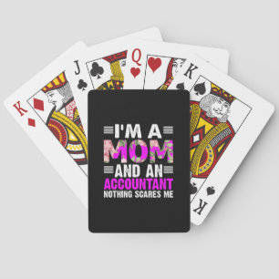 Accountant Gift I Am A Mum And An Accountant Playing Cards
