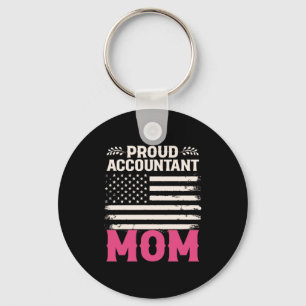Accountant Gift Proud Accountant Mum Key Ring