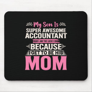 Accountant Gift Super Awesome Accountant Mouse Pad