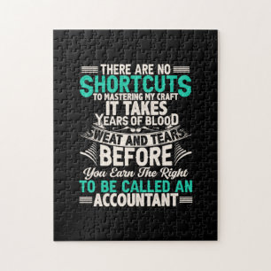 Accountant Gift To Be Called An Accountant Jigsaw Puzzle