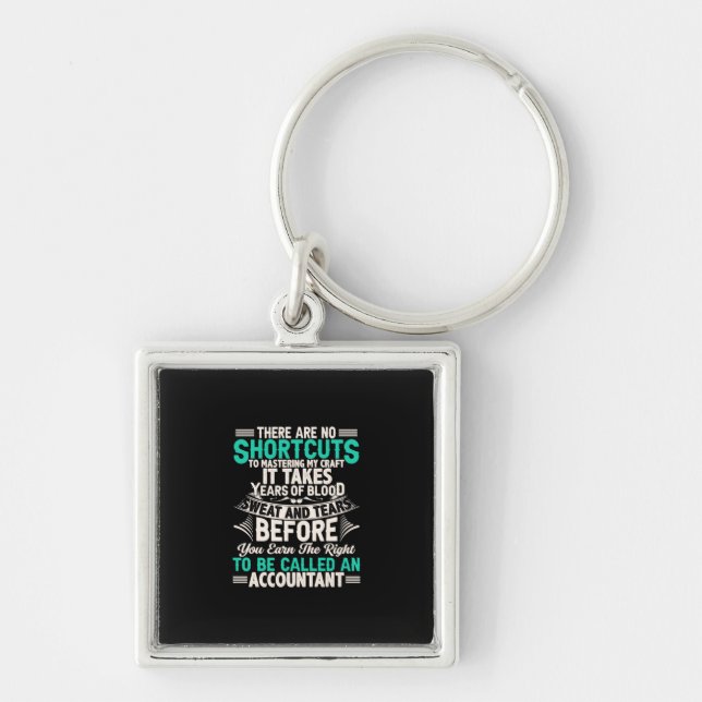 Accountant Gift | To Be Called An Accountant Key Ring (Front)