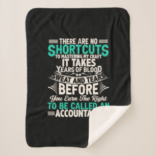 Accountant Gift   To Be Called An Accountant Sherpa Blanket