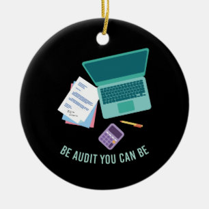 Accountant Gifts Ceramic Ornament